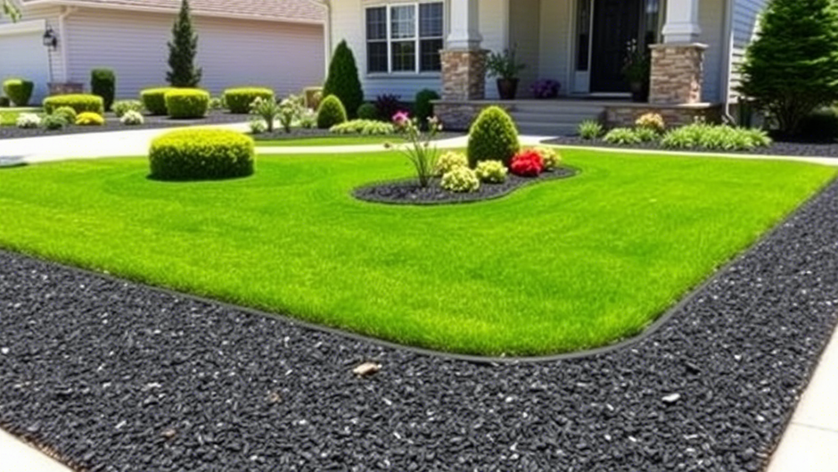 Lush artificial lawn grass turf installed in a backyard, showcasing long-term benefits like durability, low maintenance, and cost-effectiveness.
