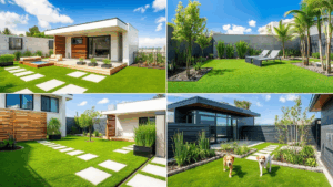 Artificial lawn grass turf enhancing modern outdoor spaces with durability, style, and eco-friendly solutions.